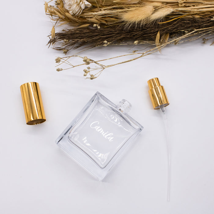 Personalized Cursive Name Engraved Perfume Bottle