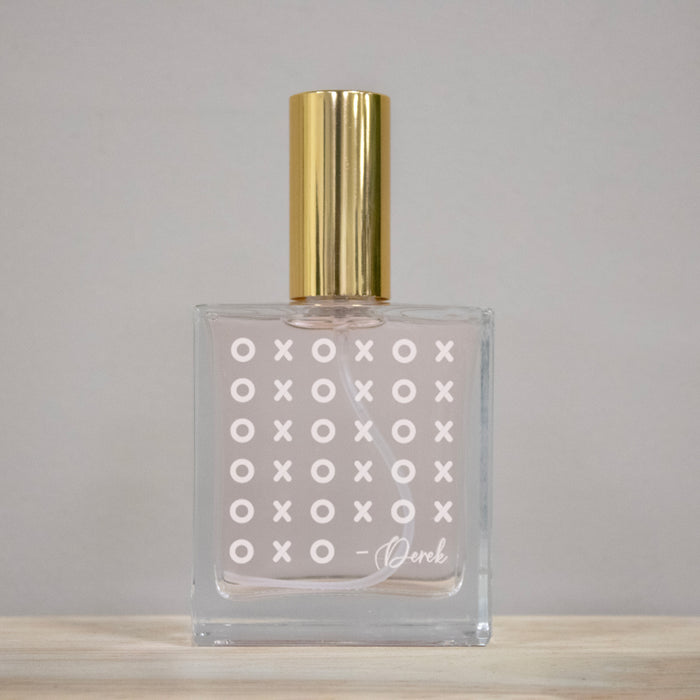 Personalized "XOXO" Perfume Bottle