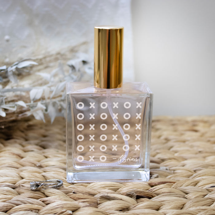 Personalized "XOXO" Perfume Bottle