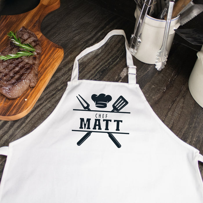 Personalized Chef Kitchen Apron