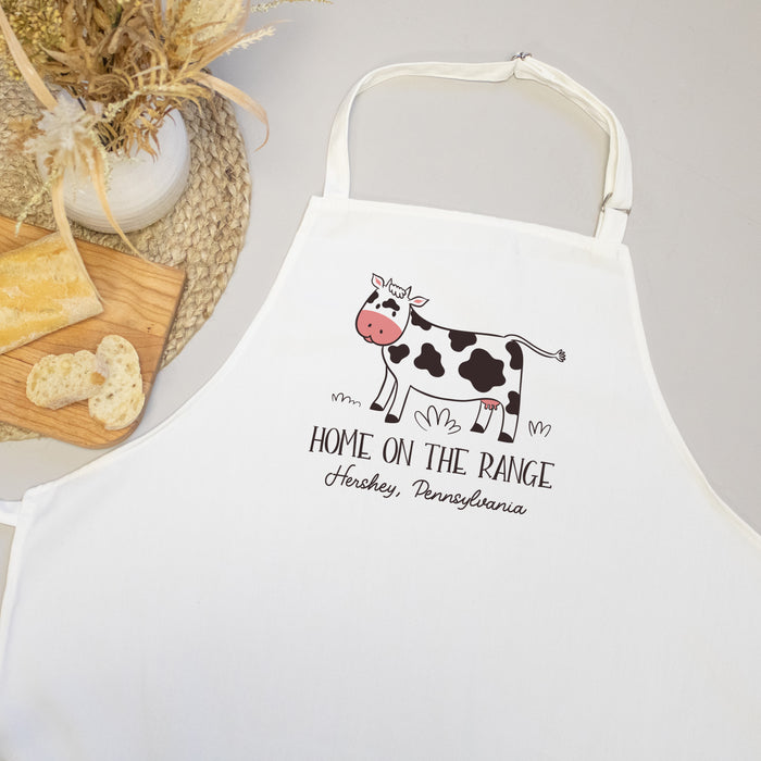 Personalized "Home on the Range" Daddy and Me Kitchen Apron