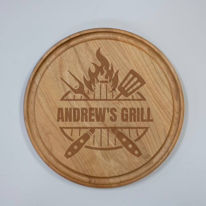 Personalized Grill Cutting Board