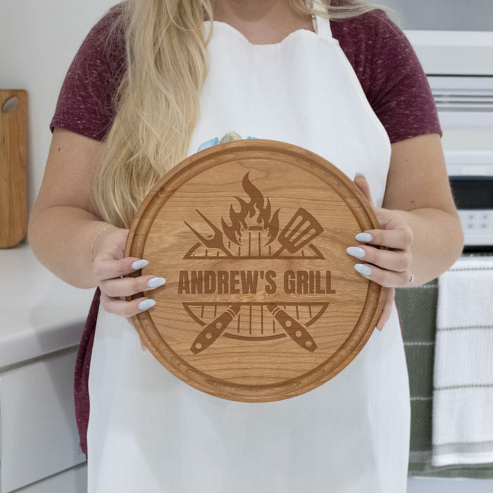 Personalized Grill Cutting Board