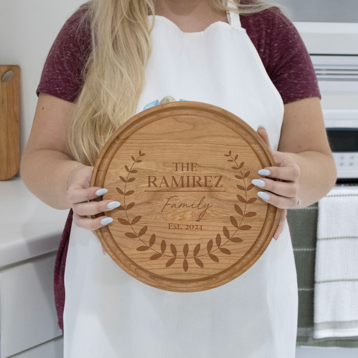 Personalized Family Name Cutting Board