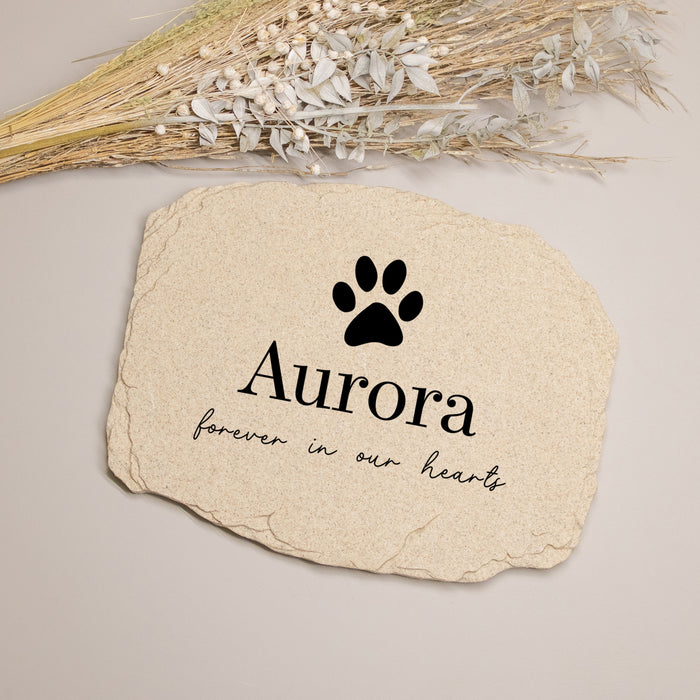 Personalized Pet Memorial Garden Stone