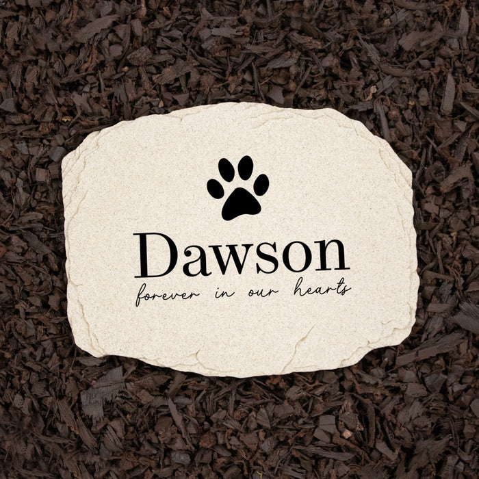 Personalized Pet Memorial Garden Stone