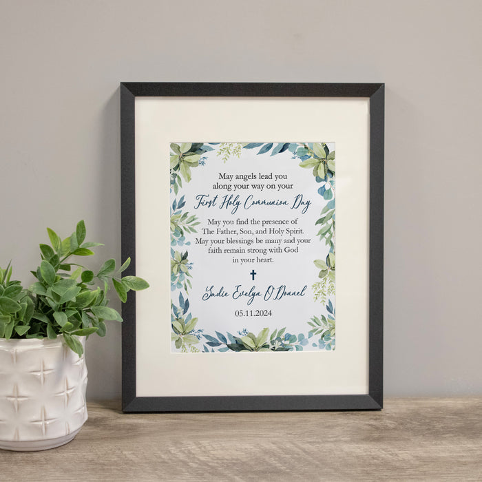 Personalized First Holy Communion Wall Sign