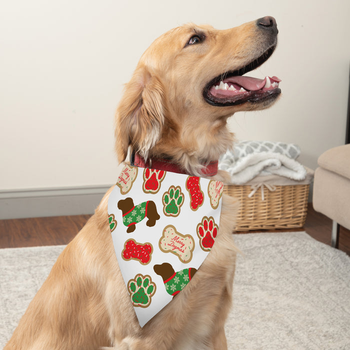 Christmas Cookie Taster Dog Bandana