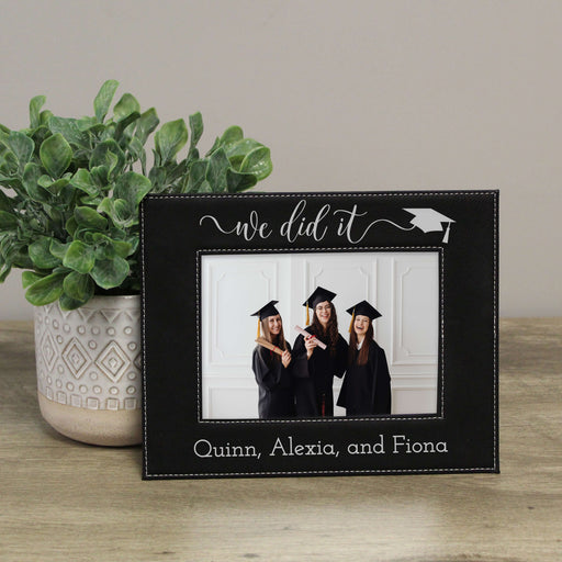 Custom graduation picture frame in friends