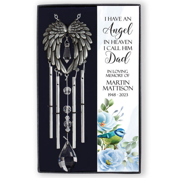 Personalized Brother Memorial Gift Box Wind Chime
