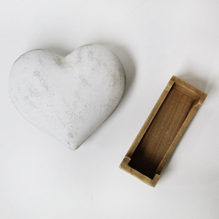 Personalized “Dad Forever in My Heart” Memorial Wood Heart
