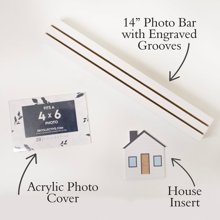 Personalized Home Sweet Home Photo Bar
