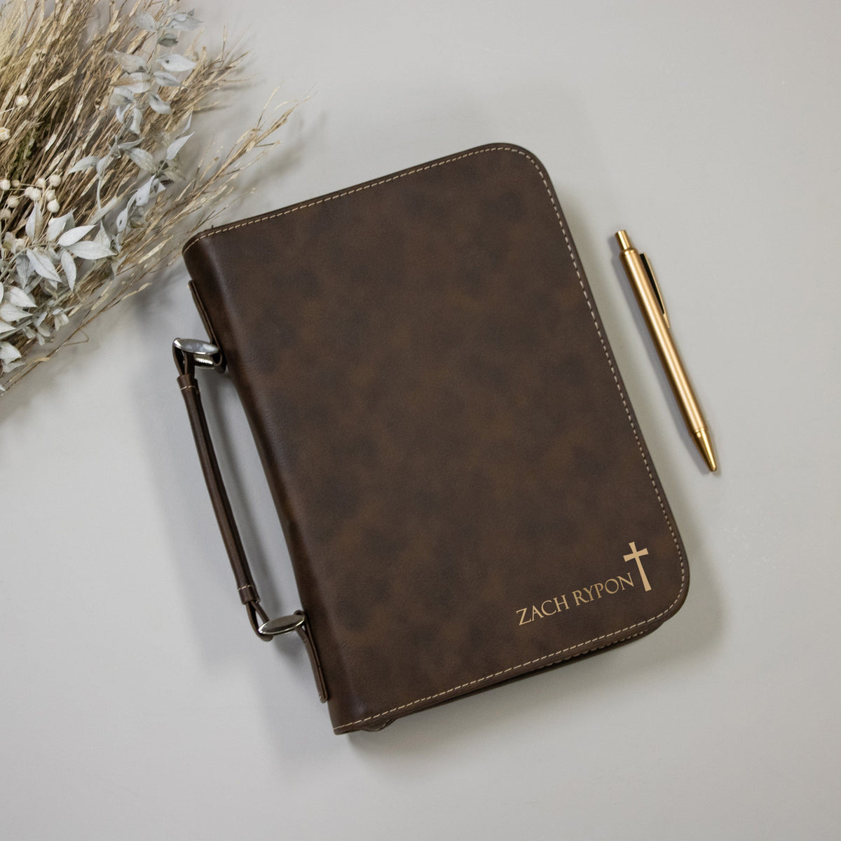 Personalized Cross Bible Cover — 28 Collective