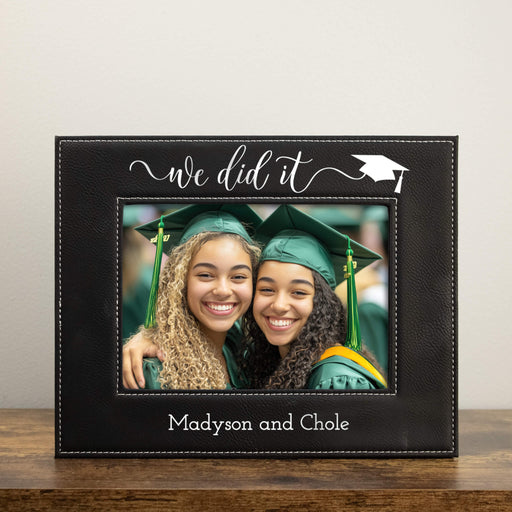 Personalized graduation We Did It Picture Frame