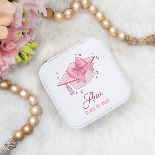 Personalized Graduation Jewelry Box – Engraved Glass Keepsake For Class Of 2024