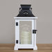 Personalized sister memorial lantern in black and white