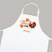 Personalized Thanksgiving Apron with turkey and It's Turkey Time Text