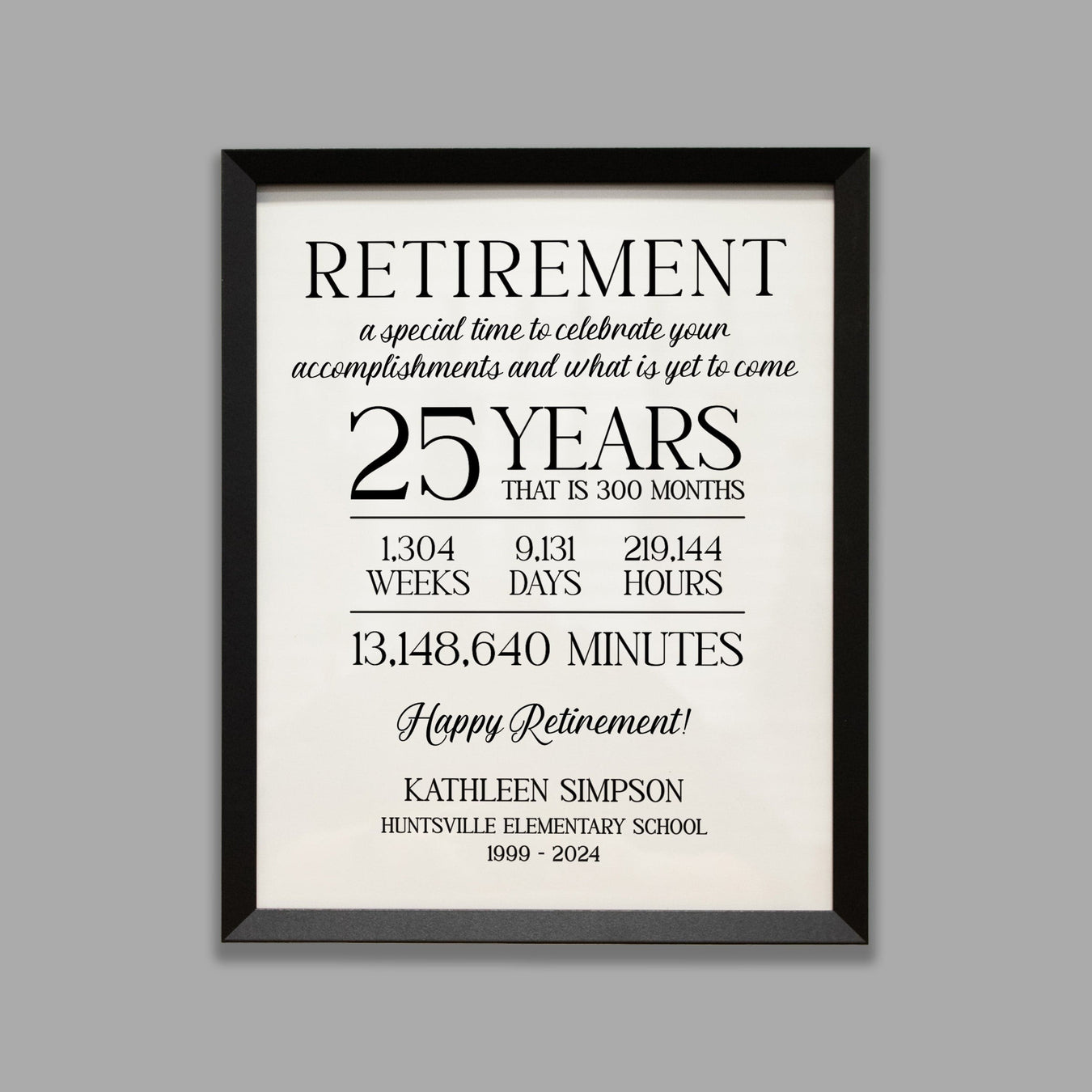 Military Retirement Gifts