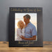 Anniversary frame engraved with 'Years of Love' personalized with couple's name and wedding date