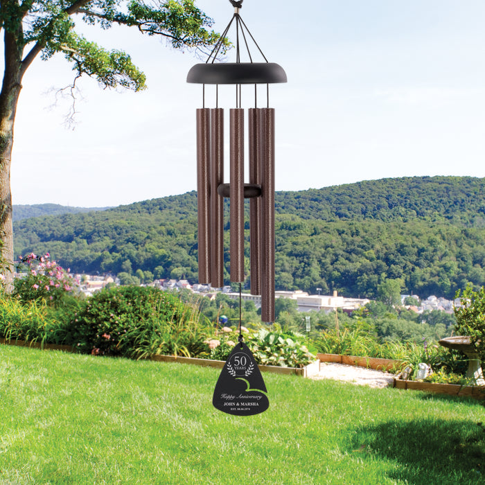 Personalized Anniversary Wind Chime