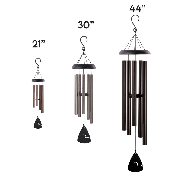 Personalized Pet Memorial Wind Chime with “Listen to the Wind” Quote