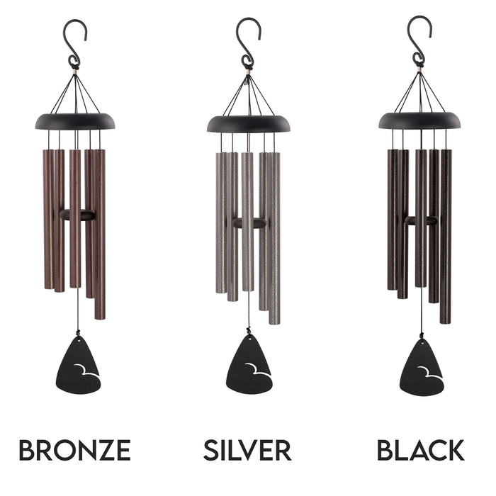 Personalized "Dance In Our Hearts" Dancer Memorial Wind Chime