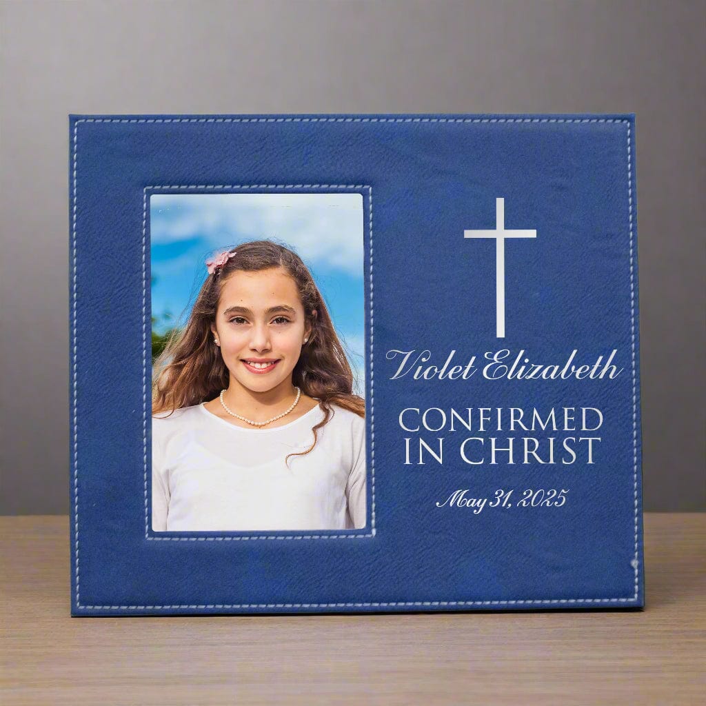 Personalized Confirmed In Christ Picture Frame — 28 Collective
