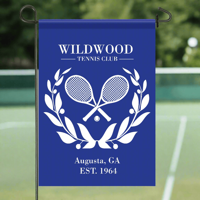 Custom Company Logo Garden Flag