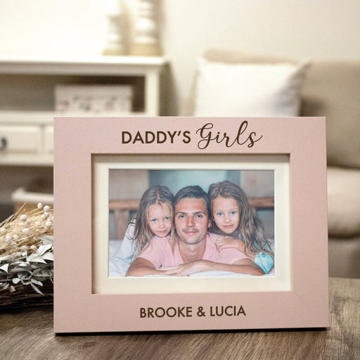 Daddy's Girl Picture Frame | Dad & Daughter Picture Frame Gift | Daddys Girls Gift | Father's Day Gift from Daughter | Father Daughter Frame