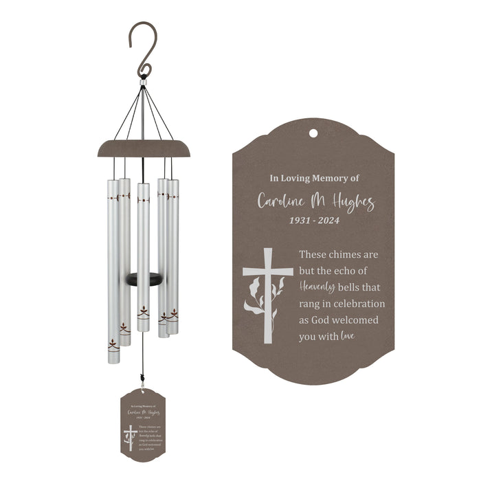 Personalized Heavenly Bells Memorial Wind Chime