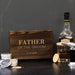 rustic whiskey smoker set gift for father of the groom