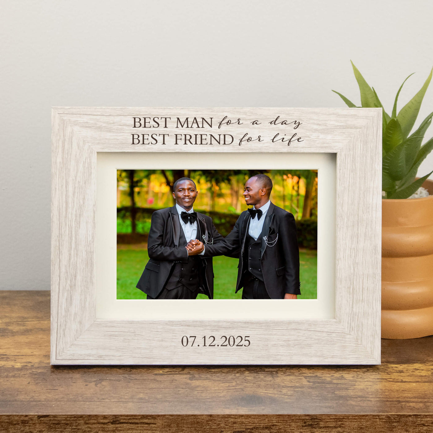 Personalized Best Man Picture Frame — 28 Collective
