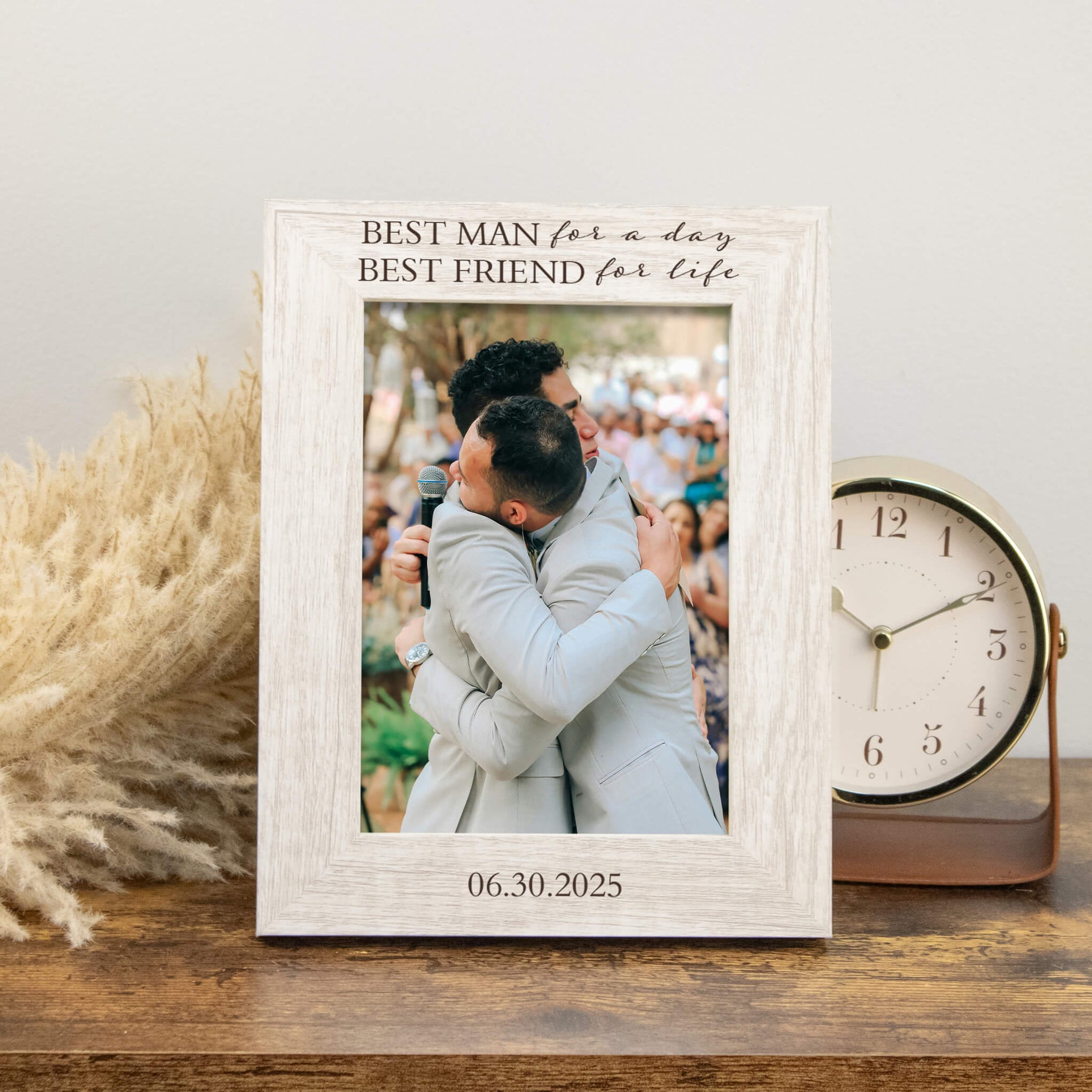 Personalized Best Man Picture Frame — 28 Collective