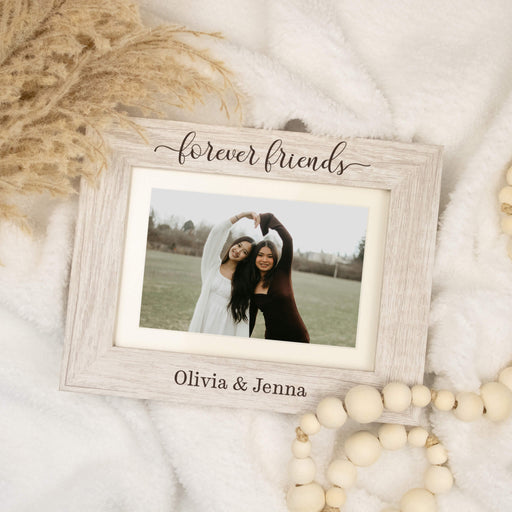 forever friends picture frame gift with engraved names