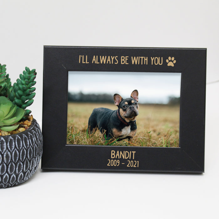Personalized pet loss memorial gift.