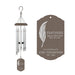 Feathers appear memorial wind chime