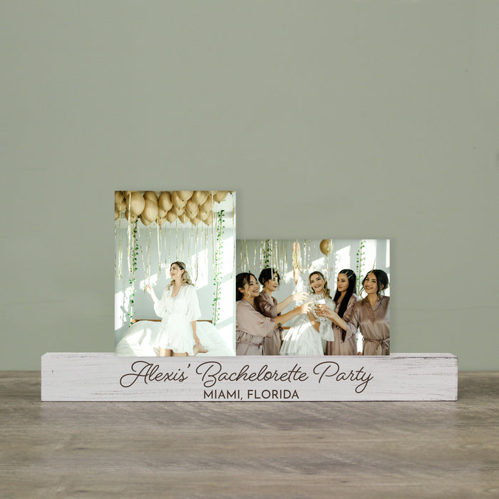 Personalized Bachelorette Party Photo Bar