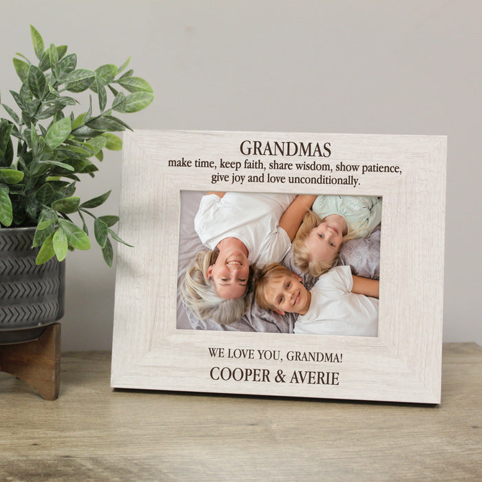 Making picture frames allows personalization
