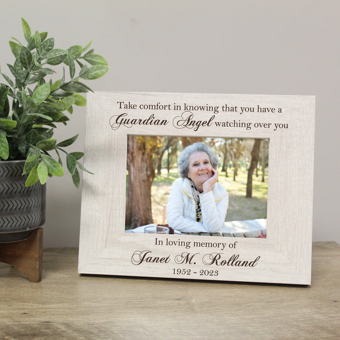 Personalized Guardian Angel Picture frame