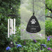 Personalized pet memorial wind chime
