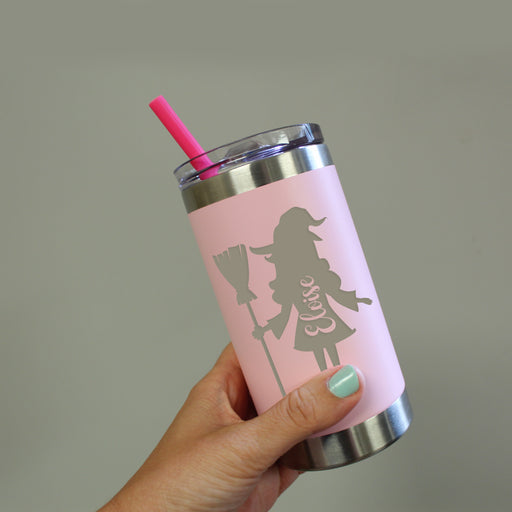14oz Tractor Kid Tumbler Personalized / Toddler Cup / Stainless Steel /  Birthday Gift / Choo Choo Train / Truck Cup / Boy Cup 