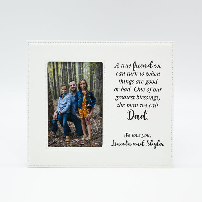 Personalized "Man We Call Dad" Picture Frame