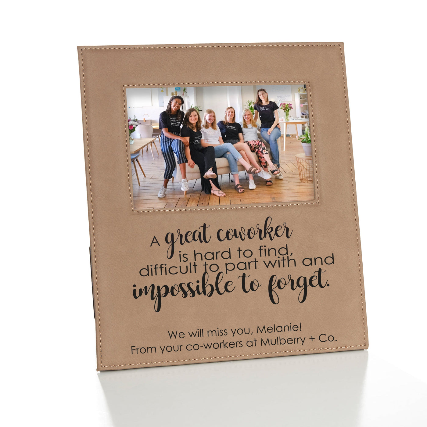 Goodbye Frame Personalized Coworker Goodbye Picture Frame — 28 Collective