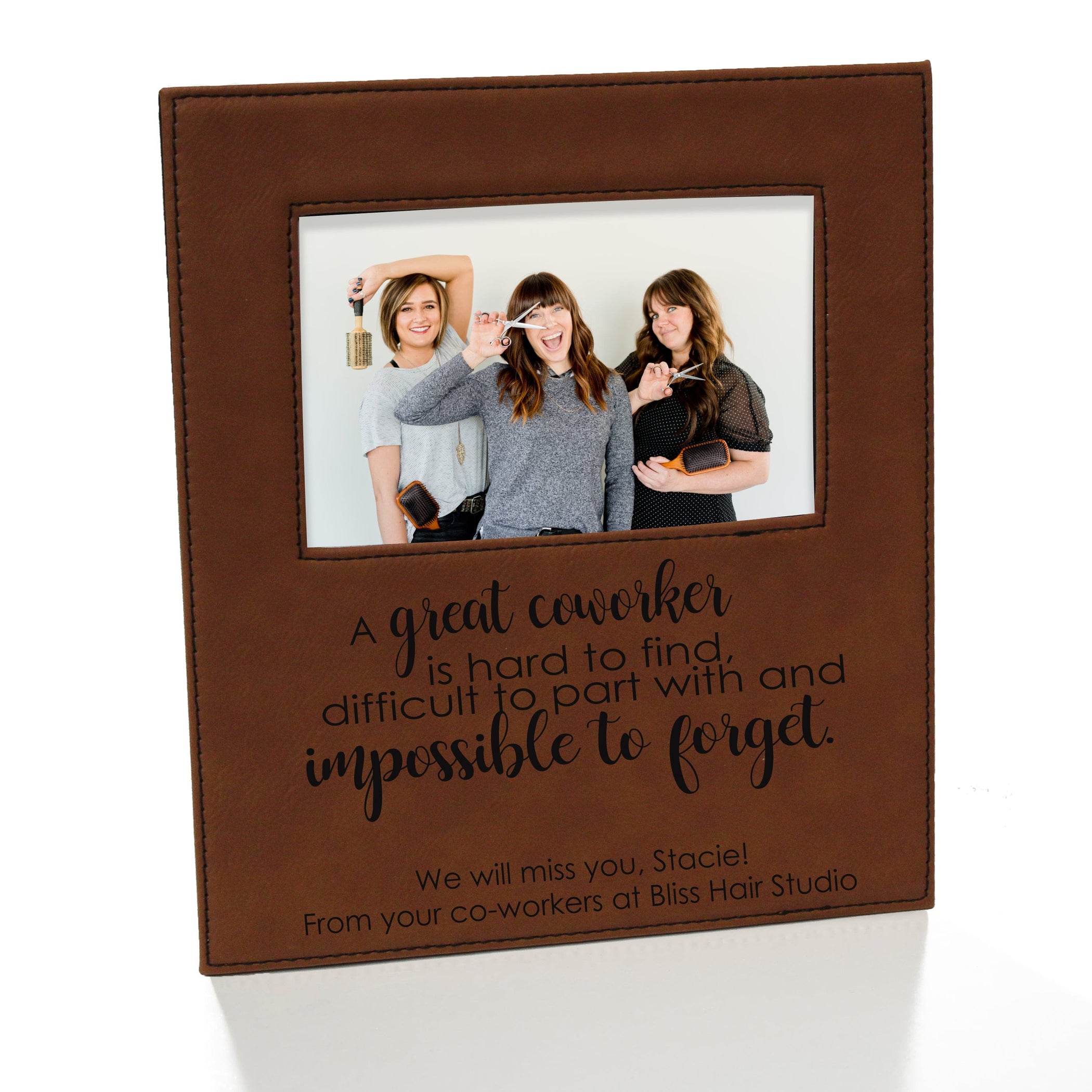 Personalized Coworker Goodbye Picture Frame — 28 Collective