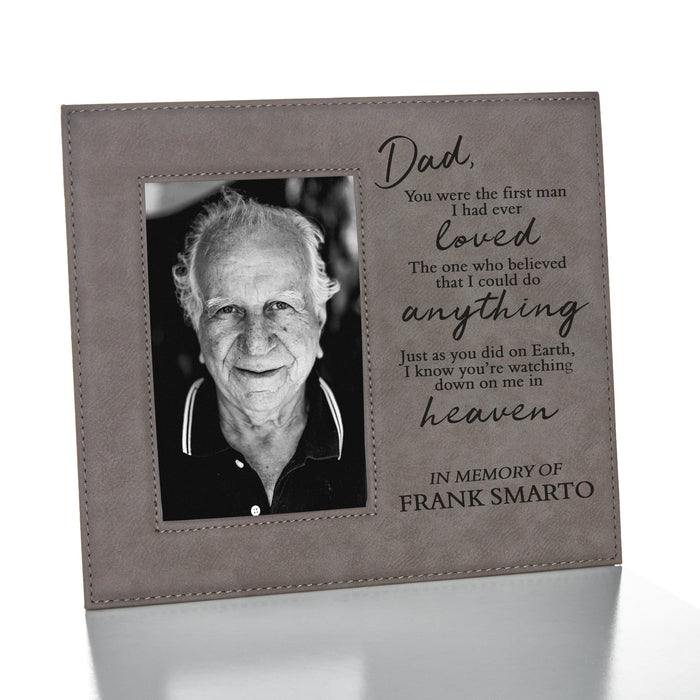 Personalized Dad Memorial Picture Frame