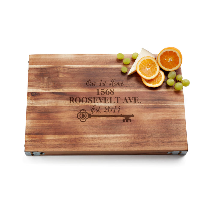 Personalized Our 1st Home Cutting Board