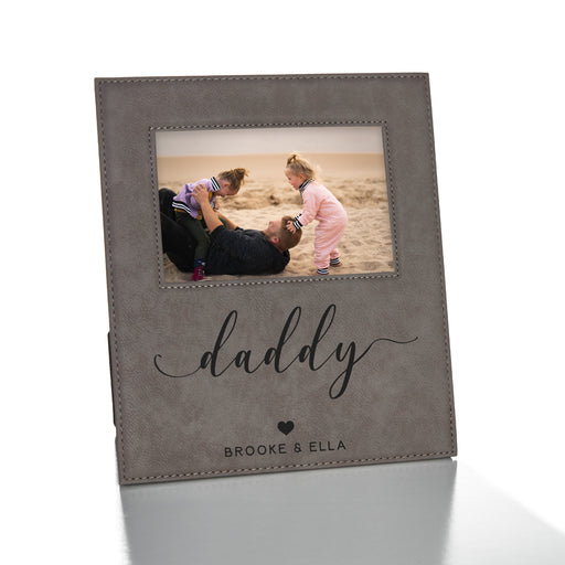 Personalized Daddy Picture Frame from Children