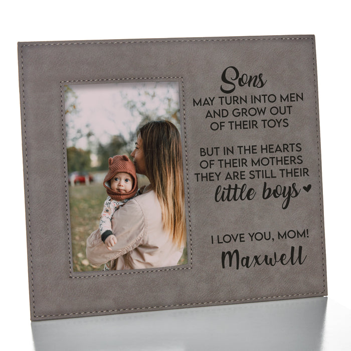 Personalized Mother Son Picture Frame
