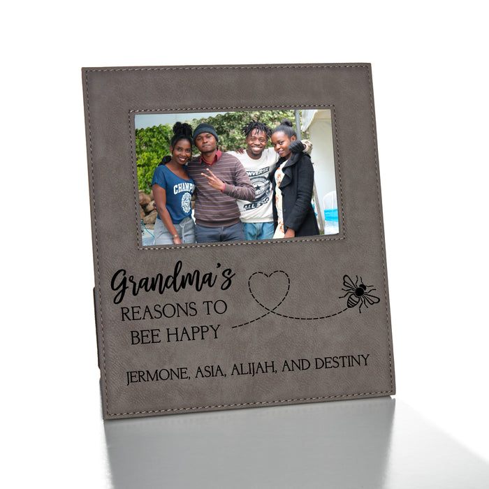 Grandma's Reasons To Be Happy Picture Frame