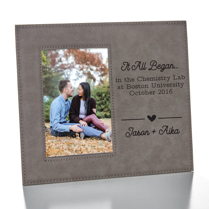Personalized "Where It All Began" Picture Frame